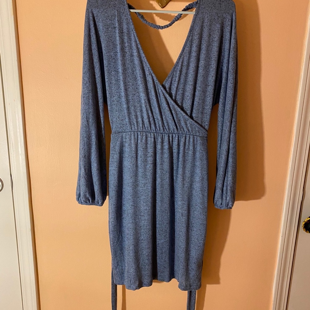 Winter wrap dress NWOT - Picture 3 of 3